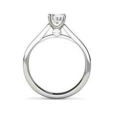 Capri platinum engagement ring