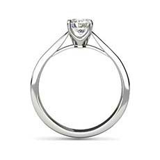 Aspen white gold engagement ring