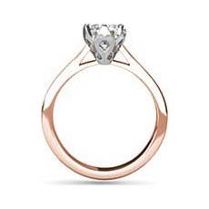 Persephone rose gold engagement ring