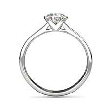 Lucy platinum diamond ring