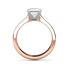 Sasha rose gold engagement ring