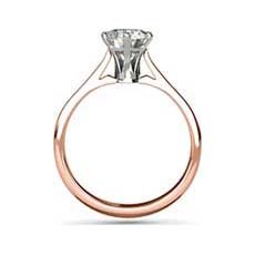 Ophelia rose gold engagement ring