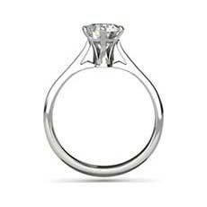 Ophelia platinum engagement ring