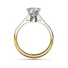 Ophelia yellow gold engagement ring