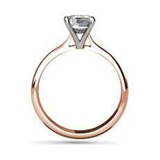 Lauren rose gold diamond engagement ring