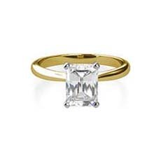 Lauren yellow gold diamond ring