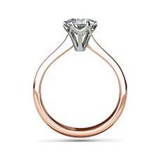 Pandora rose gold engagement ring