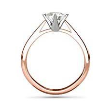 Lily rose gold ring