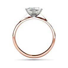 Eve rose gold engagement ring