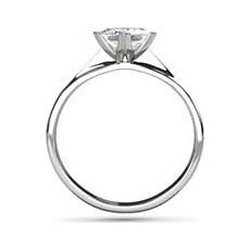 Eve square shaped diamond ring