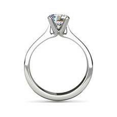Francesca platinum engagement ring