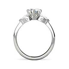 Shepperton three stone diamond ring
