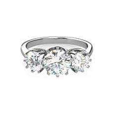 Athena trilogy diamond ring