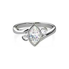 Sita 3 stone diamond ring