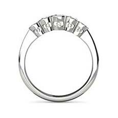 Vivah 5 stone diamond ring