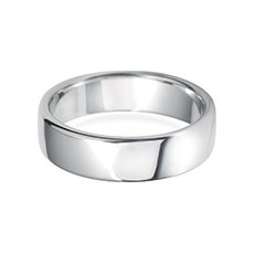 6.0mm Modern Court mens wedding ring