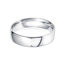 6.0mm Deluxe Court platinum wedding ring